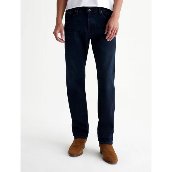 AG Jeans The Graduate 360° Tailored Leg Jeans 32x34 (Actual 34x31) Dark Blue EUC - Picture 1 of 12